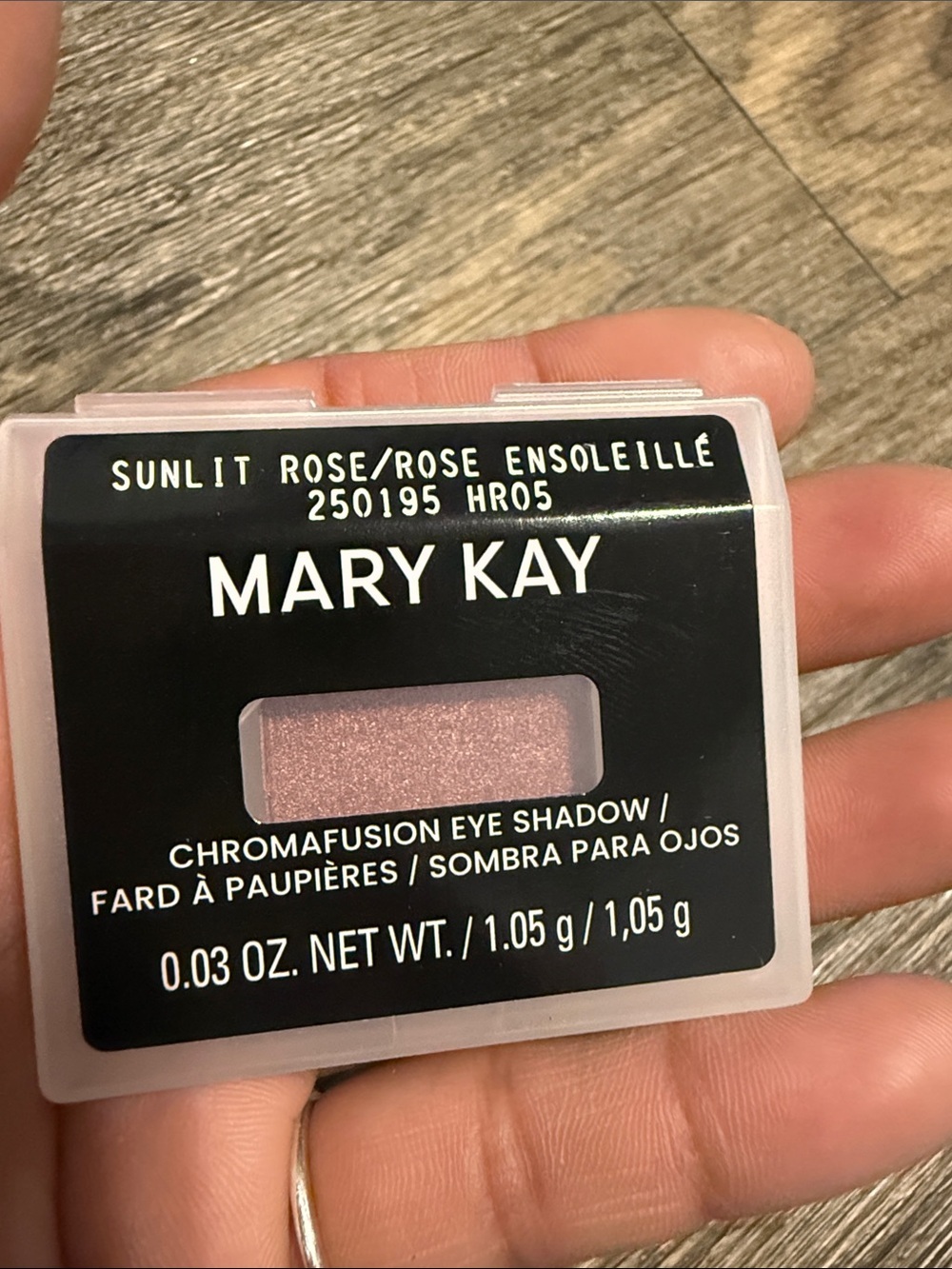 Mary Kay Chromafusion Eyeshadow — Sunlit Rose Shimmer